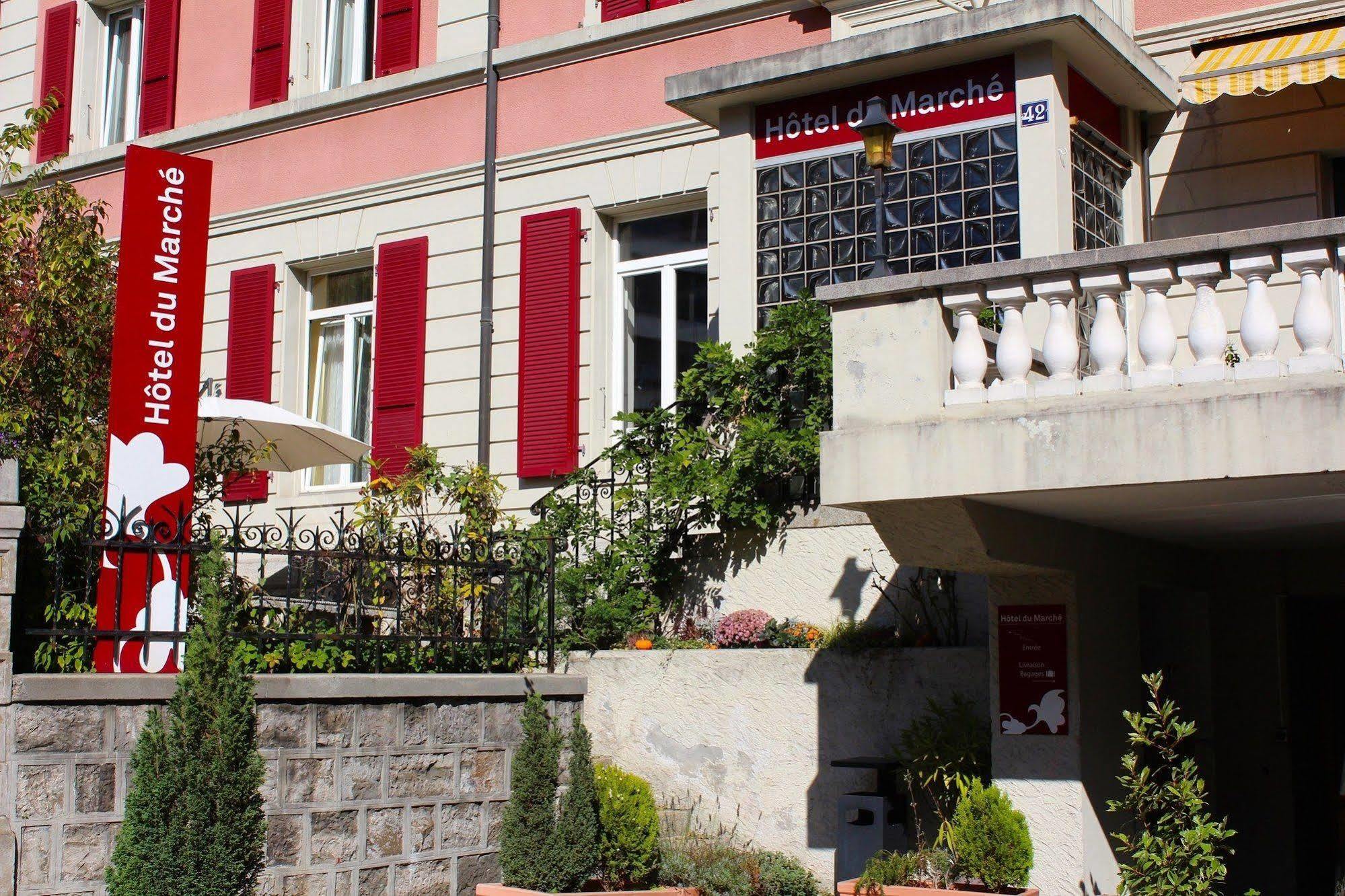 Hotel Du Marche Lausanne Exterior photo